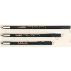 Cartel AL/Carbon stabilizátor krátký - 10" - černá - Cartel AL/Carbon stabilizátor krátký - 10" - černá -
